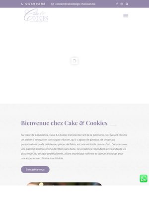 Site de Cake Design & Chocolat by RS