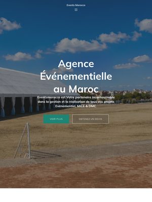 Site de Events Morocco