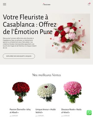 Site de Fleurs du Maroc